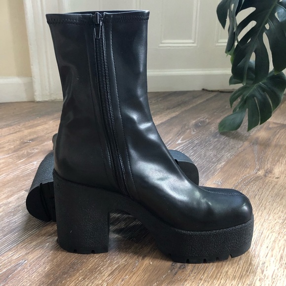 Jeffrey Campbell REFRESH - High heeled ankle boots - black matte SIZE 9 - Picture 5 of 6
